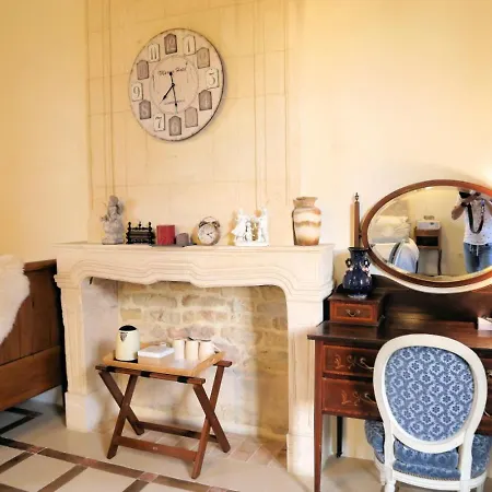 Chateau Du Bu Anctoville Zimmer foto